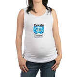 Puzzle Game Logo Maternity Tank Top