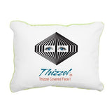 Thizzel Face Logo Rectangular Canvas Pillow