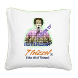 All of Thizzel Logo Square Canvas Pillow