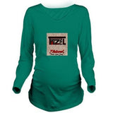 Thizzel Class Long Sleeve Maternity T-Shirt