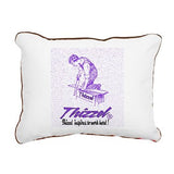 Thizzel Work Rectangular Canvas Pillow