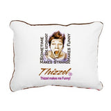 Thizzel makes me Funny Rectangular Canvas Pillow