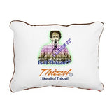 All of Thizzel Logo Rectangular Canvas Pillow