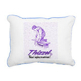 Thizzel Work Rectangular Canvas Pillow