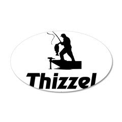 Thizzel Fishing Wall Decal